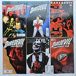Lot Of 6 DAREDEVIL Comic Books #509 #510 FEAR #4 NOIR #4 CAGE MATCH NEW UNREAD  - Picture 1 of 5
