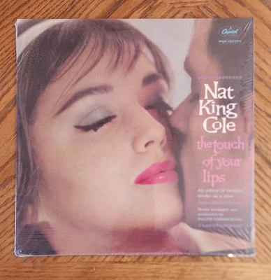 NAT KING COLE / THE TOUCH OF YOUR LIPS ~ 1986 U.K. Capitol EMS 1111 LP ~ SEALED Foto 1 de 2