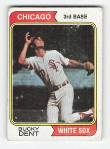 1974 Topps #582 Bucky Dent RC Poor - Picture 1 of 2