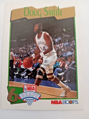 1991-92 Hoops #551 Doug Smith DPK, RC - Dallas Mavericks - Image 1 of 2