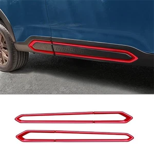 Moldura de puerta lateral roja para carrocería de coche para Subaru Forester 2025 2026 2027 - Imagen 1 de 6