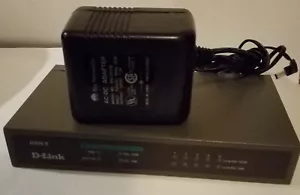 Network Dual Speed SOHO D-Link DSH-5  Hub with Power Supply - Picture 1 of 2