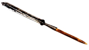 Vintage African Maasai Masai Moran Tribe Lion Hunting Spear Head 8” - Picture 1 of 10