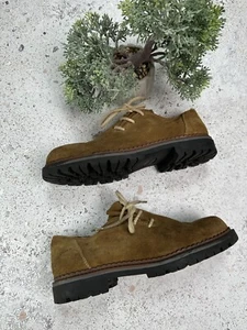 Vintage Stockerpoint Suede Shoes Men 41 Made in Italy 8 - Picture 1 of 19