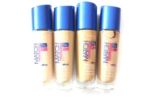 Rimmel London Match Perfection FOUNDATION SPF 20 30ml-Choose Shade (BLUE TOP) - Picture 1 of 1