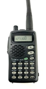 Icom IC-A23 Poręczny Talky Air Band VHF 5W Transceiver **NIEPRZETESTOWANY NA CZĘŚCI! - Zdjęcie 1 z 17