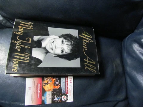 After All Book Signed by Mary Tyler Moore JSA Certified Cover