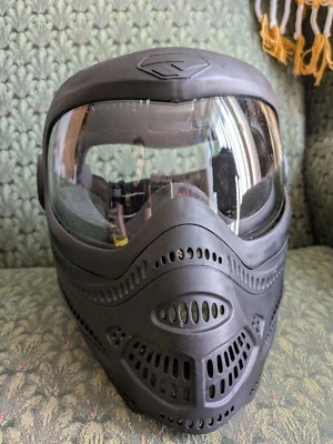 Máscara de paintball Proto Switch EL protección facial completa negra con gafas Foto 1 de 4