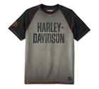 Harley Davidson Men's Iron Bar Raglan Tee 99187-24VM