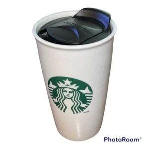 Taza de viaje Starbucks café cerámica vaso se asemeja a taza para llevar 2014 nueva - Imagen 1 de 4