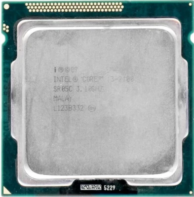 ✅ Processor Intel ✅ CORE i3-2100 ✅ LGA 1155 ✅ 3.1GHz ✅ SR05C ✅ L3 Cache 3MB ✅ - Image 1 of 3