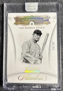 Ty Cobb 2018 Panini Flawless Diamond Gems /20 RARE Detroit #83 - Picture 1 of 2