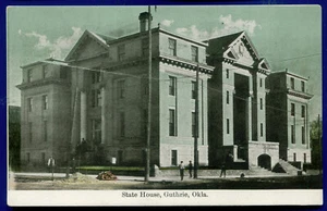 Guthrie Oklahoma State House vintage postcard #2 - Picture 1 of 2