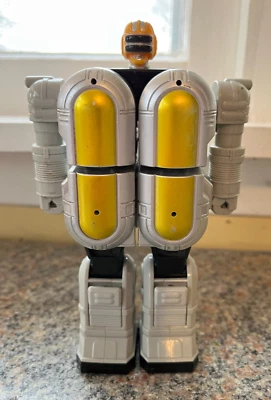 1996 Bandai Power Rangers Zeo II Yellow Figure Deluxe Super Zeo Megazord W17 - Image 1 of 3