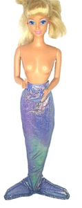 B412 - BARBIE SEA PEARL MERMAID 1995 Mattel ? - gonna coda sirena iridescente - Foto 1 di 5