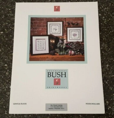 Gentle Flock by Shepherd's Bush Cross Stitch Pattern Leaflet Sampler - Image 1 of 2