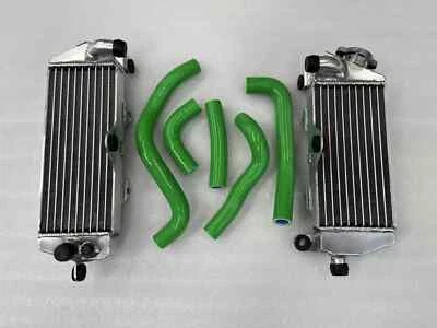 Radiadores y mangueras de silicona para Kawasaki KDX200/KDX220R 1997-2006 2003 2004 2005 Foto 1 de 4