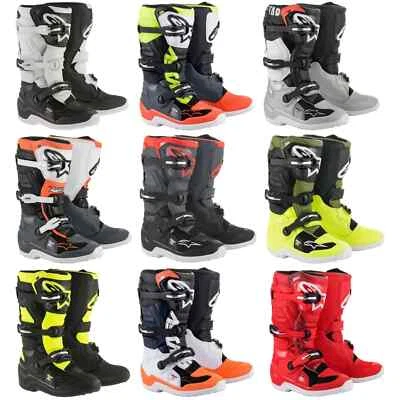 BOTAS DE BICICLETA ALPINESTARS TECH 7S JUVENIL MOTOCROSS MX Foto 1 de 4