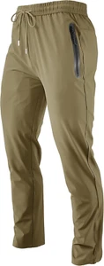 Men'S Lightweight Quick Dry Hiking Running Pants Outdoor Sports Breathable Zippe - Picture 1 of 12