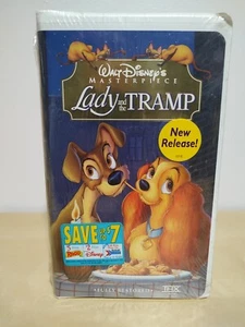 Lady and the Tramp (VHS 1998) Walt Disney Masterpiece Collection - Picture 1 of 6
