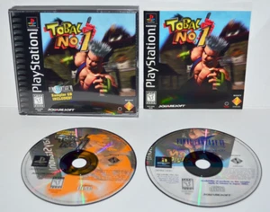 Tobal n. 1 (Sony Playstation 1, 1996) PS1 PSOne PSX 2 3 etichetta nera CIB🔥 - Foto 1 di 11