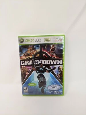 Crackdown Original Cover XBOX 360 Brand New SEALED  - Image 1 of 4