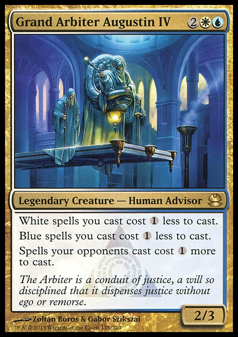 Magic the Gathering MTG Grand Arbiter Augustin IV (176) Modern Masters   LP - Image 1 of 1
