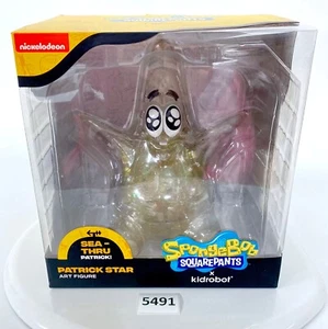 KidRobot SpongeBob SquarePants Sea-Thru Patrick Star Iridescent Edition 8” - Picture 1 of 10