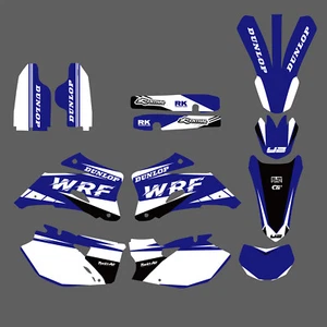 Team Graphics Backgrounds Decals Stickers For Yamaha WR250F WR450F 2007-2011 - Picture 1 of 1