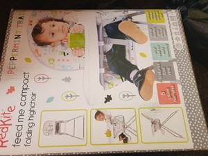 red kite feed me deli highchair peppermint trail