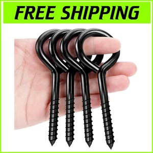 Stainless Steel Eye Hooks for DIY and Outdoor Use - Heavy-Duty 400 lbs Capacity - Picture 1 of 8