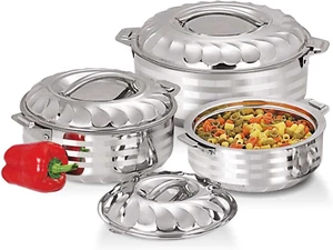Juego de regalo de olla caliente calentador/enfriador de alimentos cazuela aislada de 4 piezas, 4000 ml + 5000 ml + 7 - Imagen 1 de 12