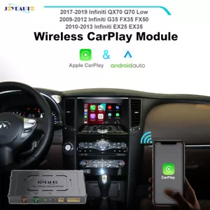 Infiniti Solution FX50 FX35 EX35 Wireless Apple CarPlay Android Auto Retrofit - Picture 1 of 8