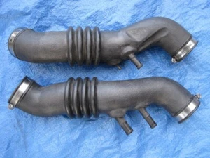 90-95 Nissan 300zx 17s right and left air intake pipes hoses with correct clamps - Bild 1 von 4
