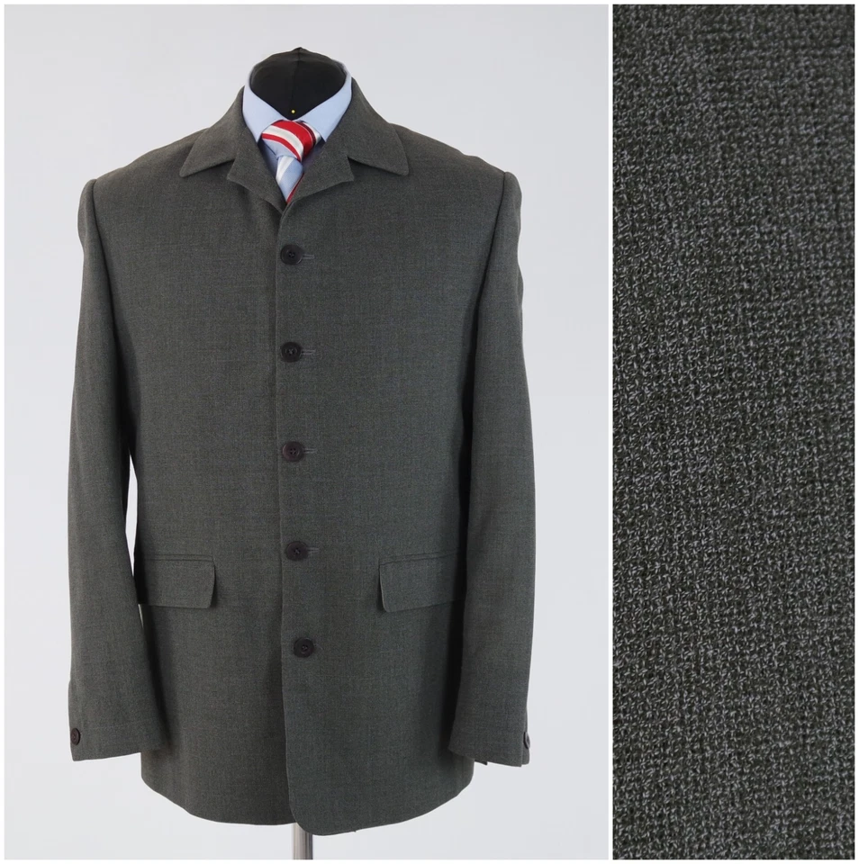 Mens Vintage Blazer 42R UK Size SPRINGFIELD 5 Button Wool Sport Coat Jacket - Image 1 of 4