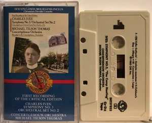 Charles Ives : Symphony No. 3 Orchestral Set No. 2 Camp (Cassette Tape CBS) *VG* - Picture 1 of 2