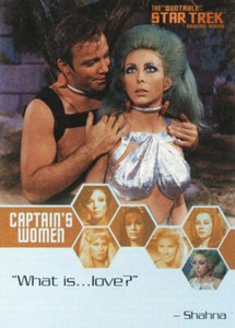 Quotable Star Trek The Original Series Captain's Women Foil Chase Insert W5