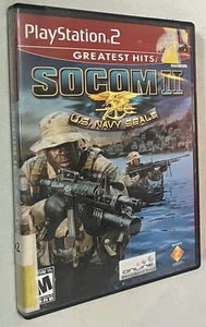 Socom II: U.S. Navy Seals (Sony PlayStation 2 PS2, 2003) Complete (CIB) Tested - Picture 1 of 2