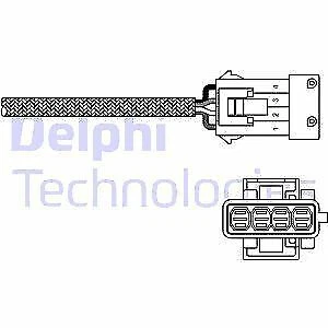 Lambda probe DELPHI ES10795-12B1 Front for CITROEN, FIAT, LANCIA, OPEL,... - Image 1 of 1
