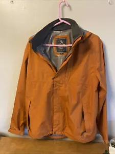 Alpine Design Men’s All Day Rain Jacket, Size M, Orange - Picture 1 of 4