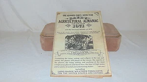 AGRICULTURAL ALMANAC 1971 LANCASTER PA ORIGINAL - Picture 1 of 4