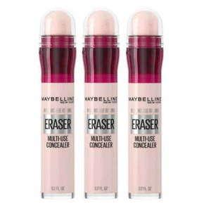 3x Maybelline Instant Age Rewind Eraser Multi-Use Concealer 6ml 120 Light - Picture 1 of 8