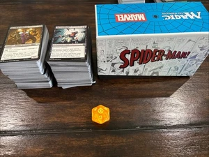 Magic MTG - MARVEL SPIDER-MAN - Complete Common & Uncommon Set x4 - SPM PLAYSET - Picture 1 of 1