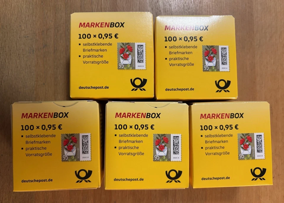 FRANKATUR 500x 0,95€ = 475,-€ -- SELBSTKLEBENDE MARKEN - Bild 1 von 1