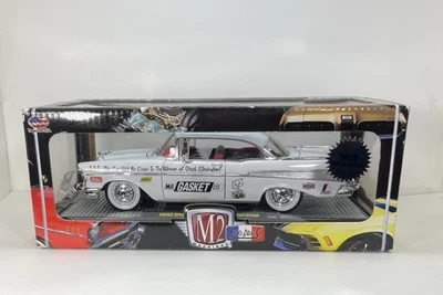 M2 MACHINES 1957 CHEVROLET BEL AIR Hardtop Mr Gasket Co 1:24 Mint Condition 2009 - Image 1 of 4