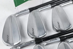 Ping i500 Irons / 5-PW+GW / Black Dot / Regular Flex Ping Alta CB AWT Shafts - Picture 1 of 7