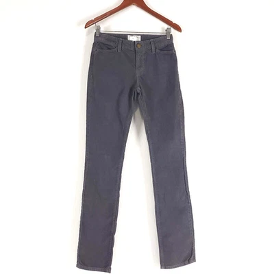 Pantalones de pana gris castillo Charlotte Gainsbourg talla 25 Current Elliot para mujer Foto 1 de 4