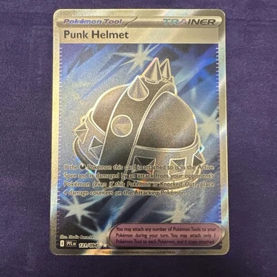 Punk Helmet Full Art 121/094 Phantasmal Flames Pokemon Card Item Near Mint NM - Image 1 of 2