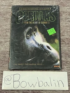 Gorillas : From the Heart of Darkness ( DVD 2005 , National Geographic ) New ! - Imagen 1 de 5