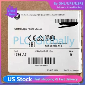 Allen Bradley 1756-A7 SER B ControlLogix 7 Slots Chassis New Factory Sealed - Picture 1 of 2